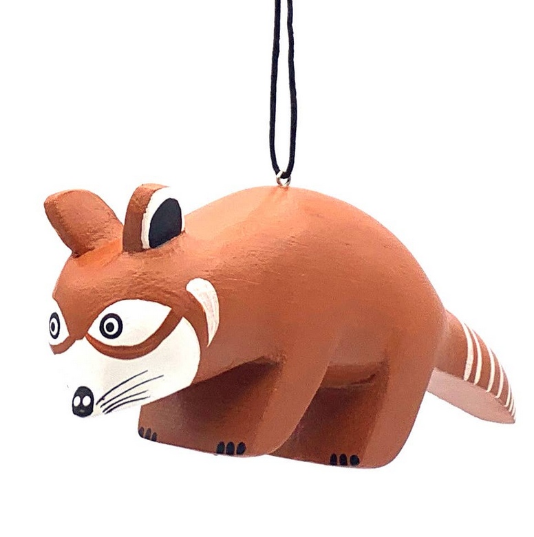 Red Panda Balsa Ornament