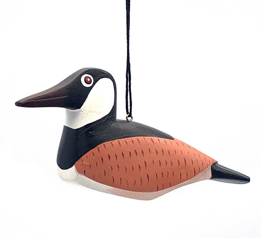 Canadian Goose Balsa Ornament
