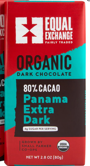 "Panama Extra Dark" 80% Dark Chocolate Bar