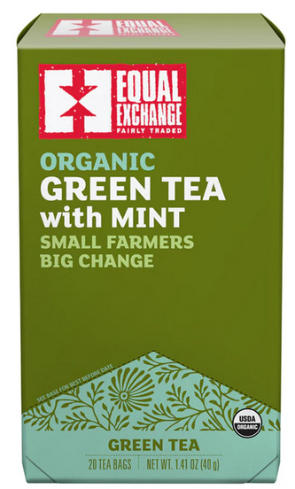 Organic Mint Green Tea