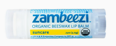Beeswax Lip Balm, Sun Care