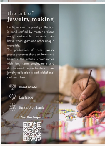 Frame, 4X6 Carved Horn Brass Inlay "Andhera"