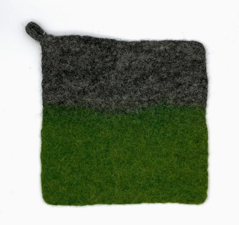 Two Tone Felt Potholder