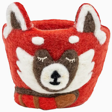 Felted Garden Planter/Basket, Assorted Designs