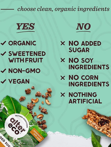 Organic Granola, Cashew Butter