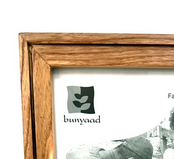 Dark Red Oak Duo Frame