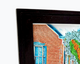 Dark Red Oak Frame - 2.5" x 3.5"