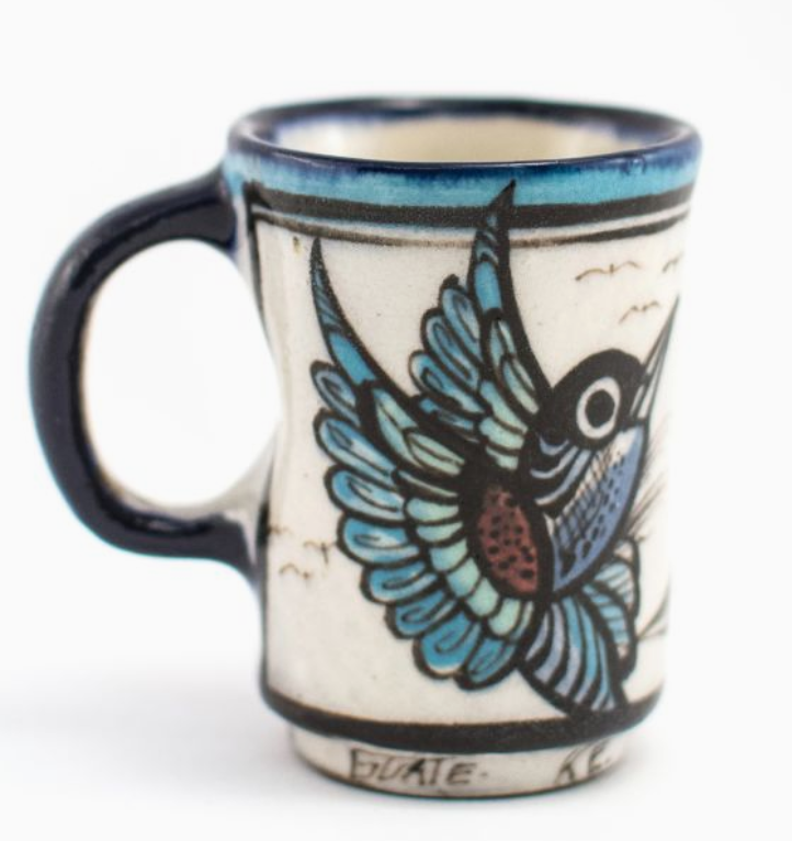 Ceramic Wild Bird Espresso Cup