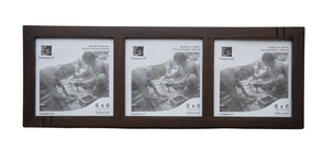 Dark Red Oak Trio Frame