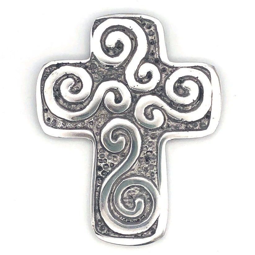 Recycled Aluminum Celtic Cross, Small