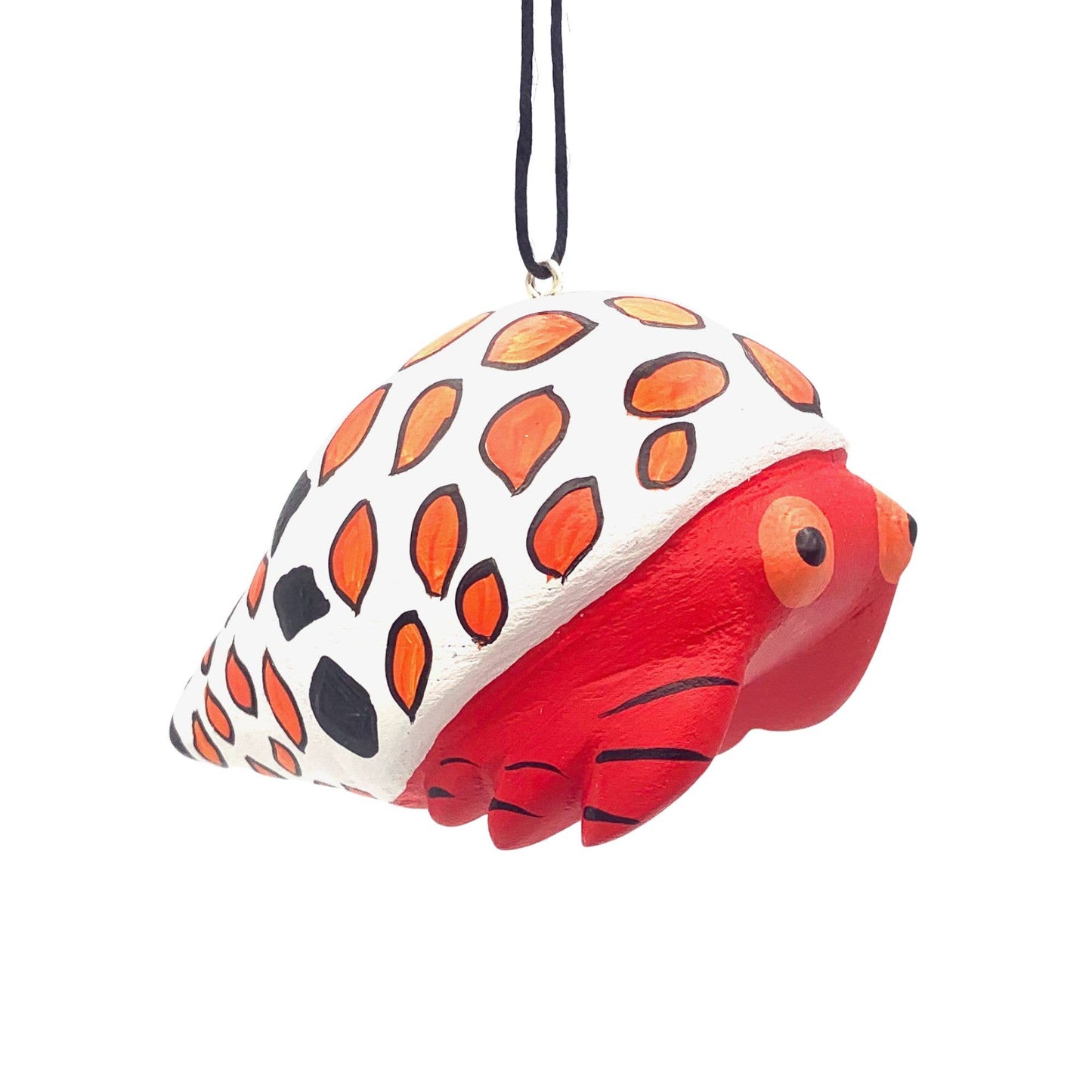 Hermit Crab Balsa Ornament