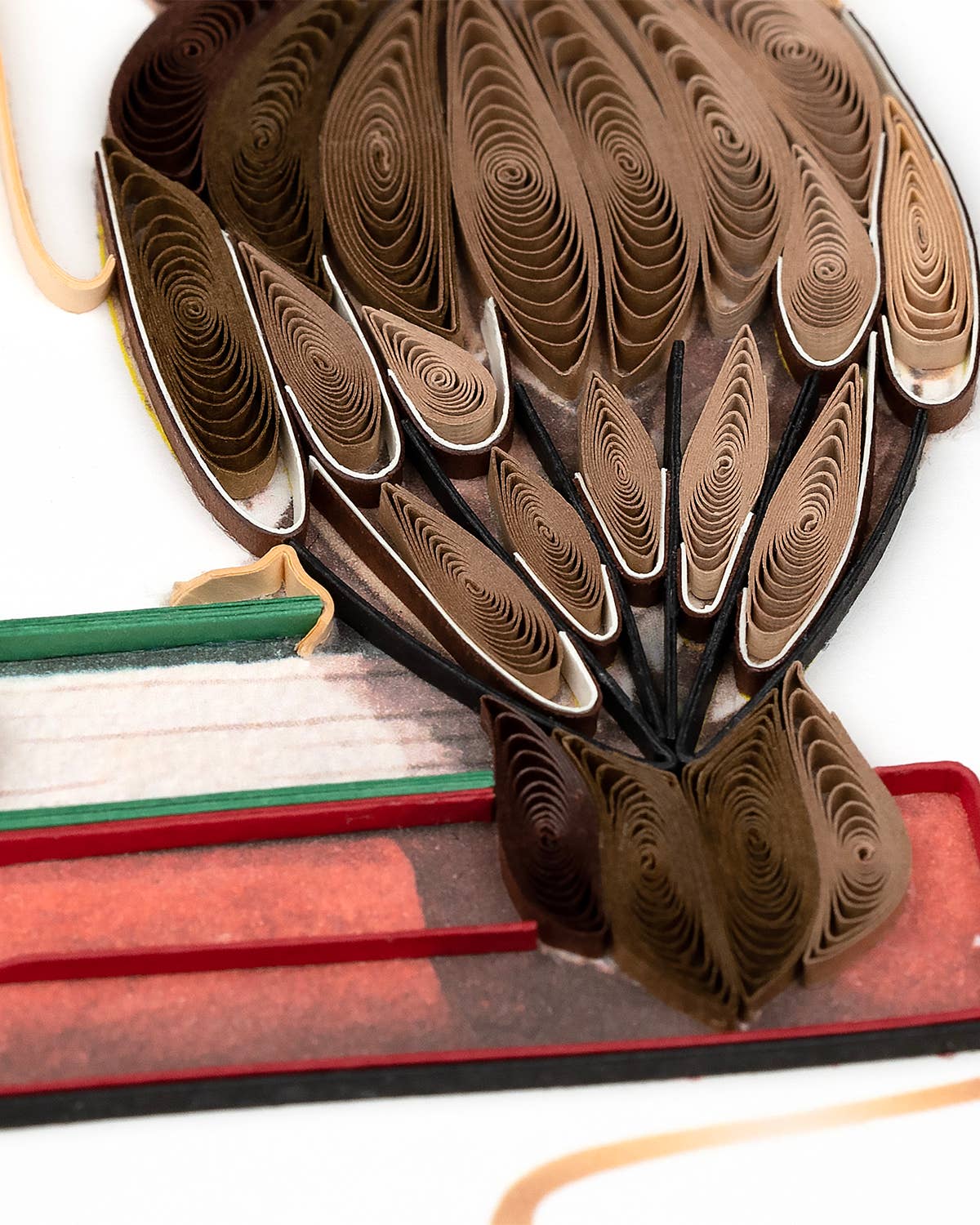 Quilled Greeting Card, "Graduation Owl"