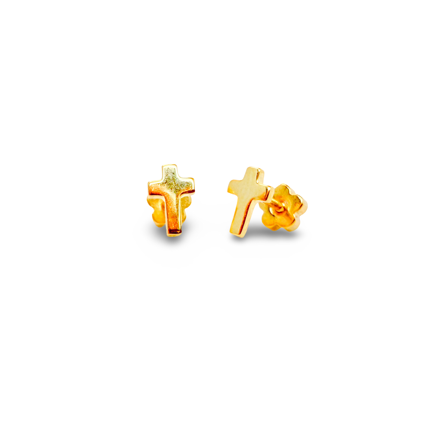 Cross Tiny Stud Kids Earrings