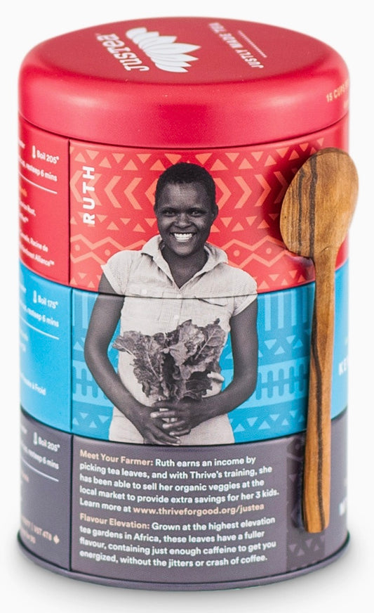 Looseleaf Tea w/Spoon, "Black Tea Trio"