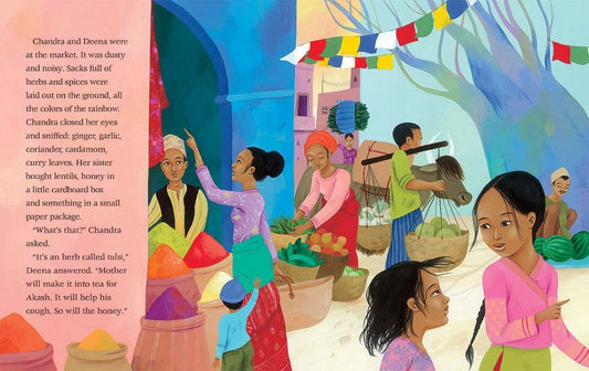 "Chandra's Magic Light" Picture Book