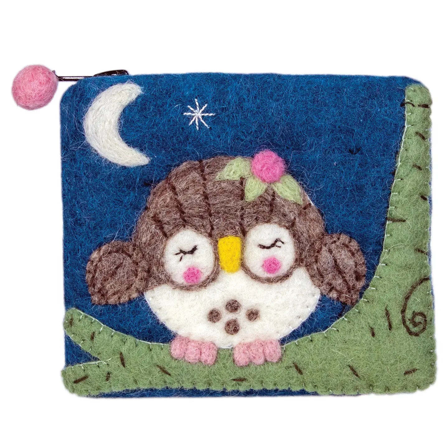 Olivia Owlet Felt Coin Purse