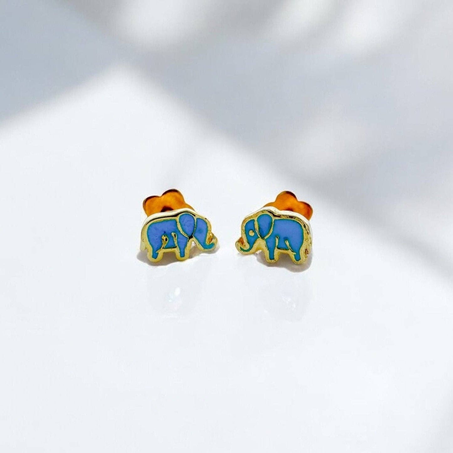 Elephant Tiny Stud Kids Earrings