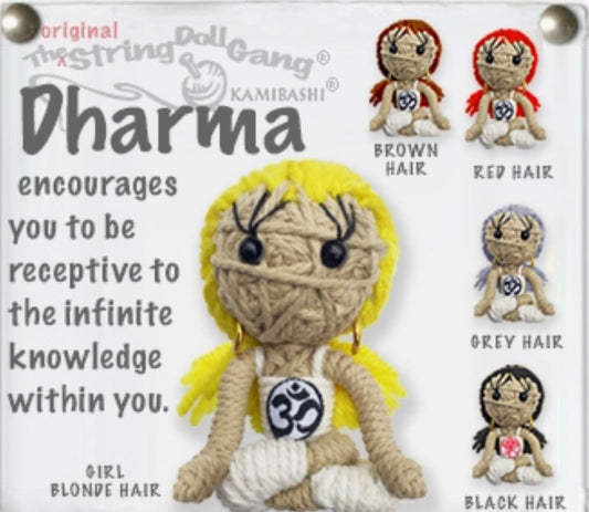 Keychain String Doll, "Dharma (Girl)"