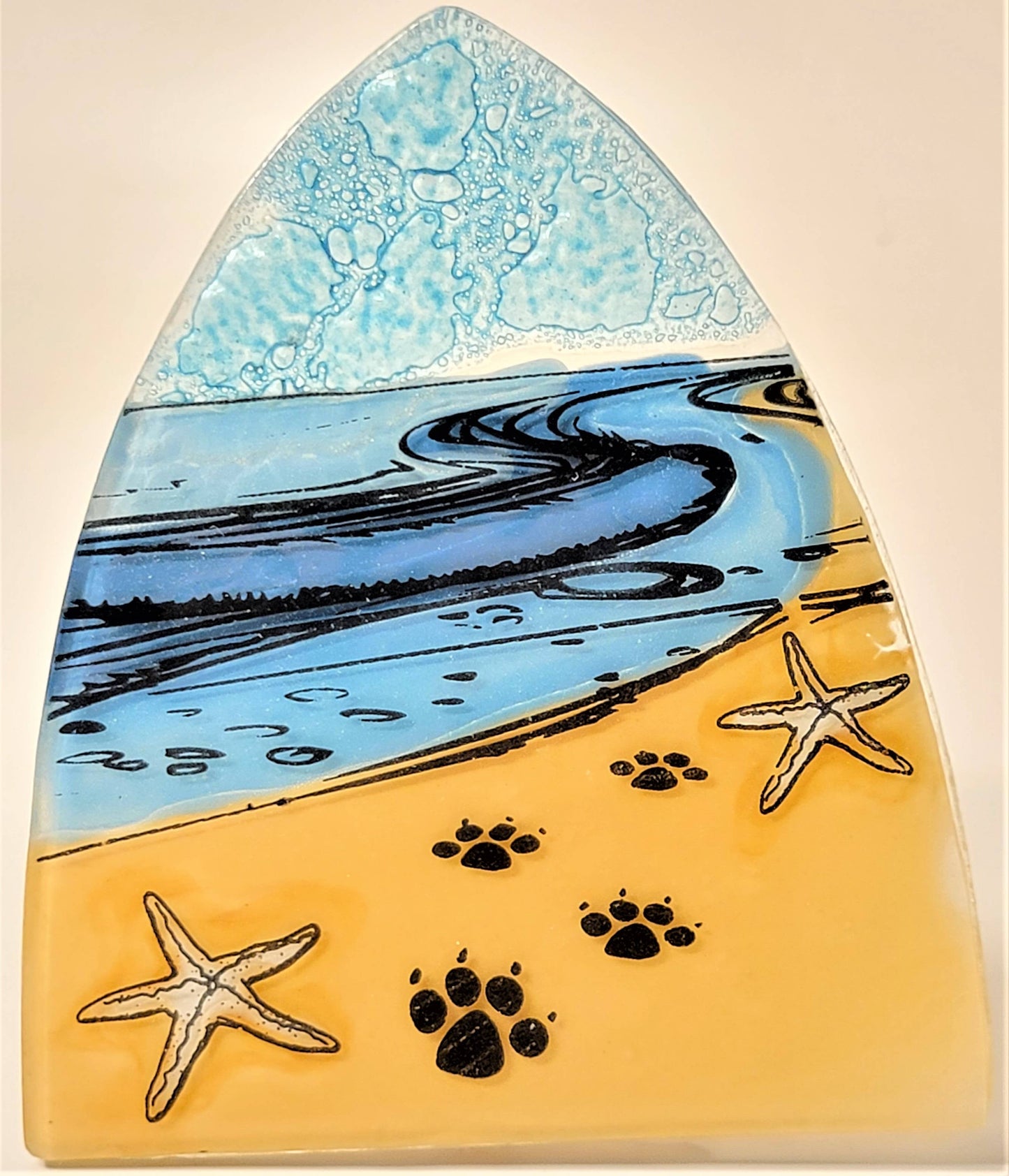 Dog Paw At The Beach Nightlight / Night Lights