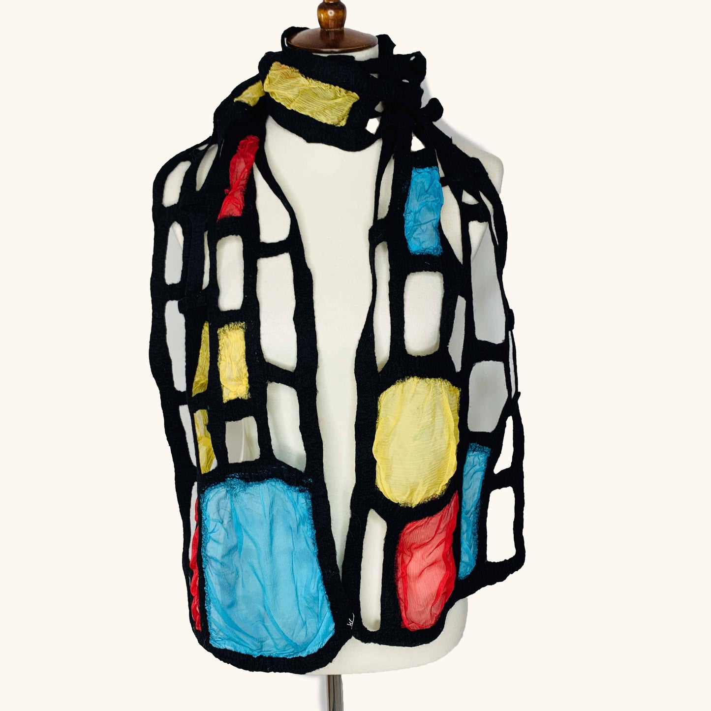 Mondrian Inspired Scarf