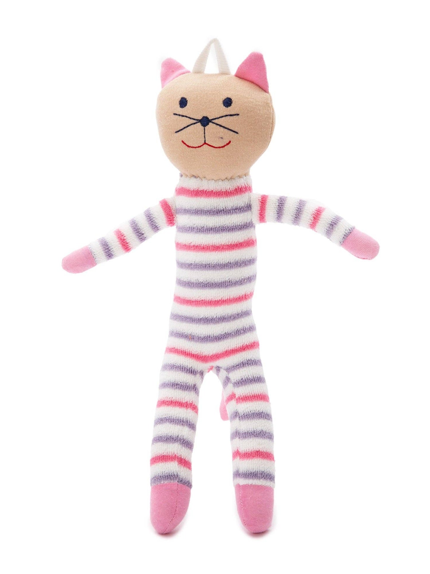 Organic Cotton Toy, "Scrappy Cat"^