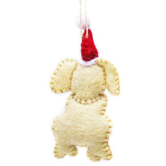 Golden Labrador Felt Ornament