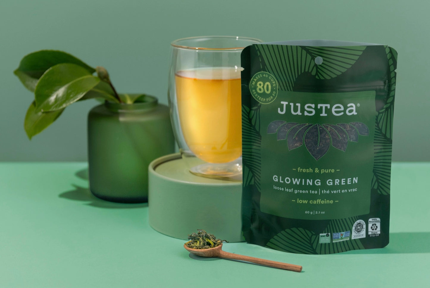 Looseleaf Tea, "Glowing Green"