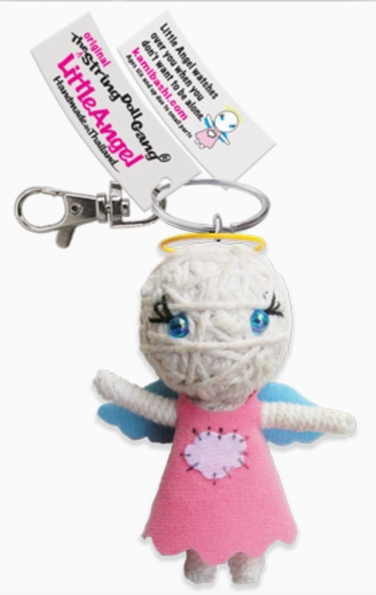 Keychain String Doll, "Little Angel"