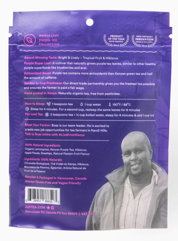 Looseleaf Tea, "Purple Rain"