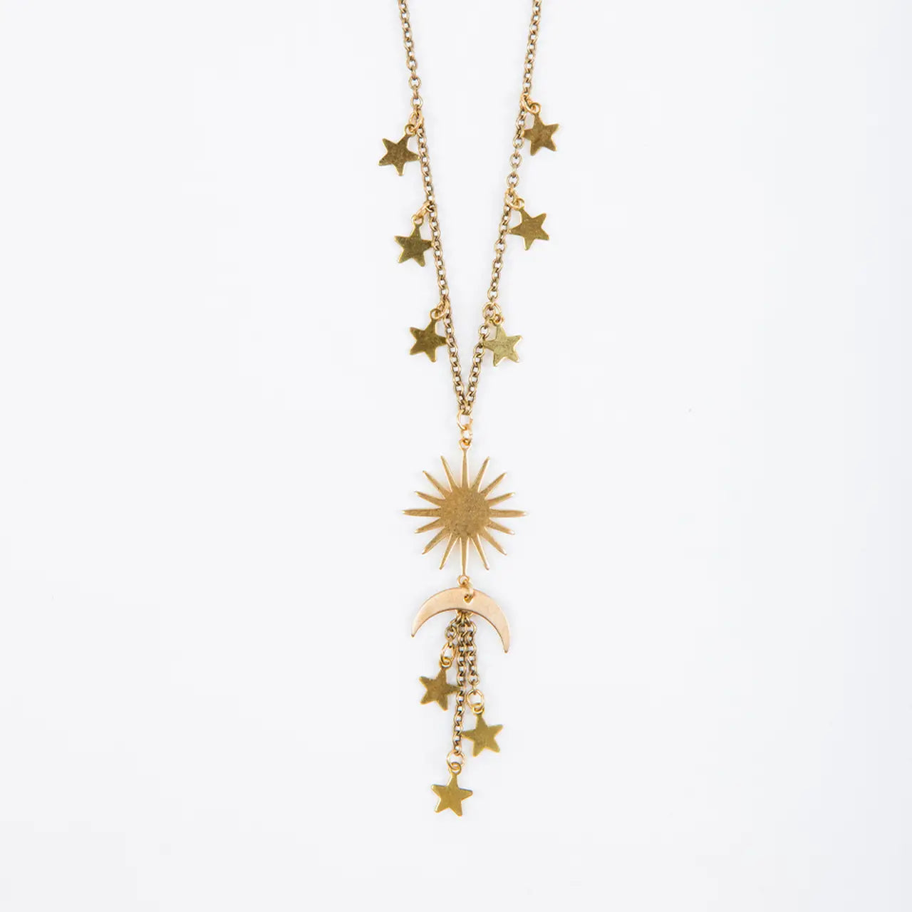 Necklace, Sun and Moon