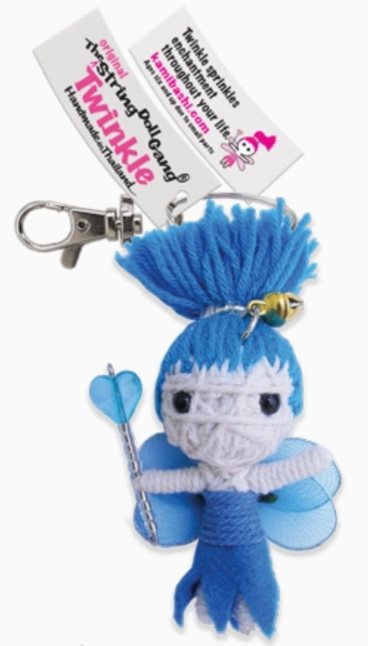 Keychain String Doll, "Twinkle the Fairy"