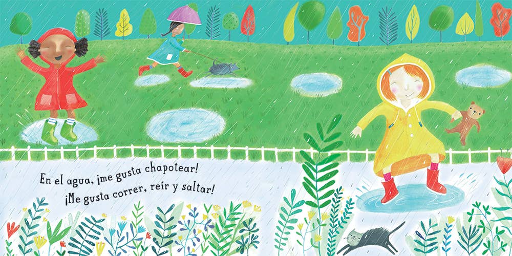 "Me gusta la lluvia" Picture Book