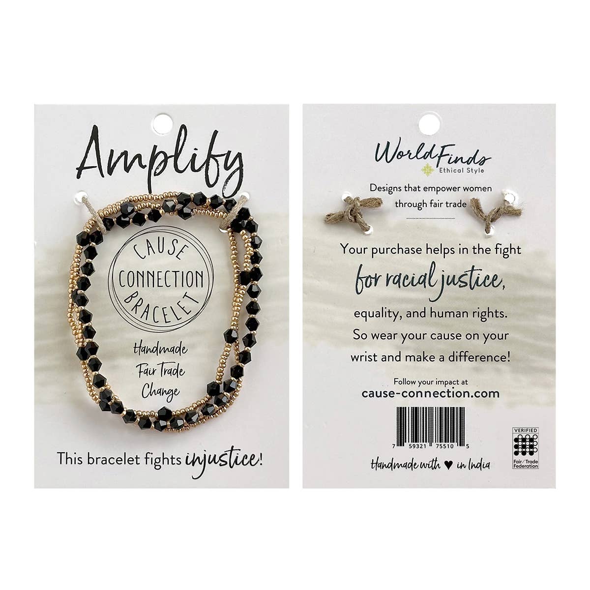 Multistrand Bracelet, "Cause Connection: Amplify"