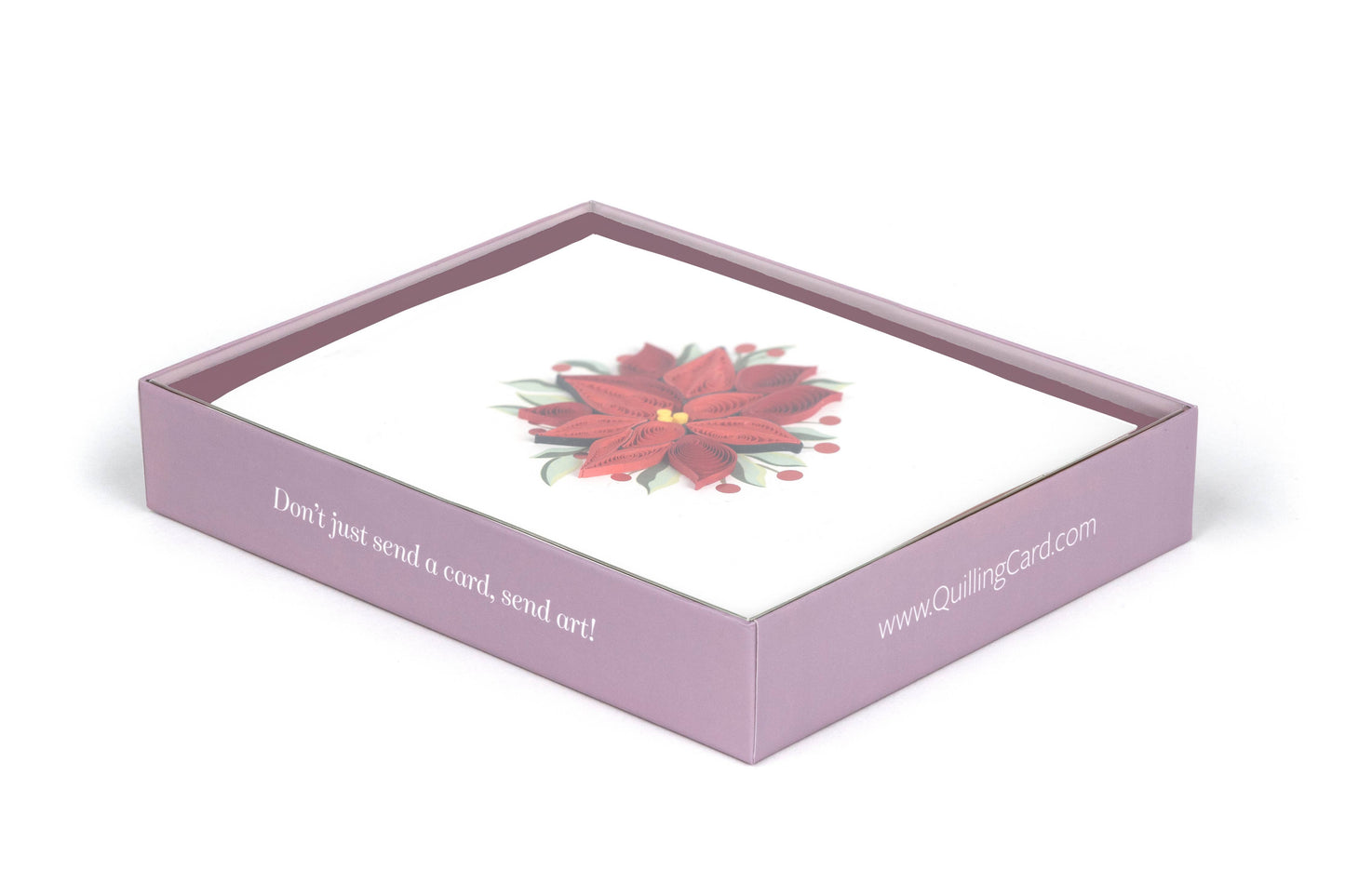 Quilled Note Card Box Set - Winter Botanicals