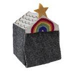 Rainbow Hand-stitched Felt Nativity Set,12 Piece Set