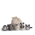 Felted Zoo Animals - Set of 5