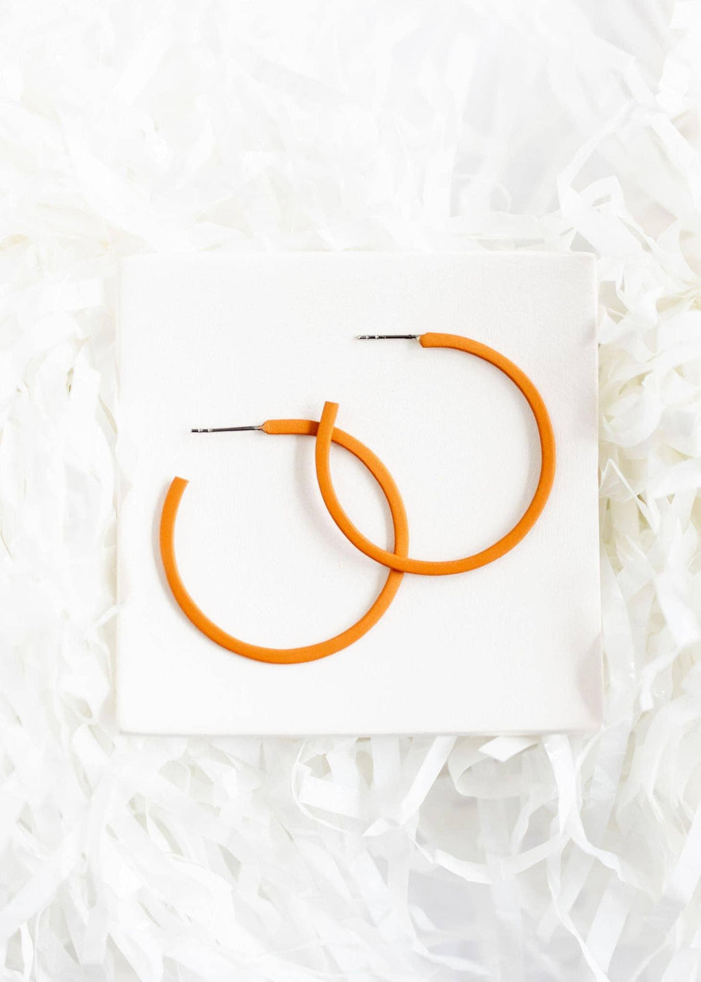 Orange Medium Game Day Hoops