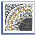 Quilled Greeting Card, "Thank You Mandala"