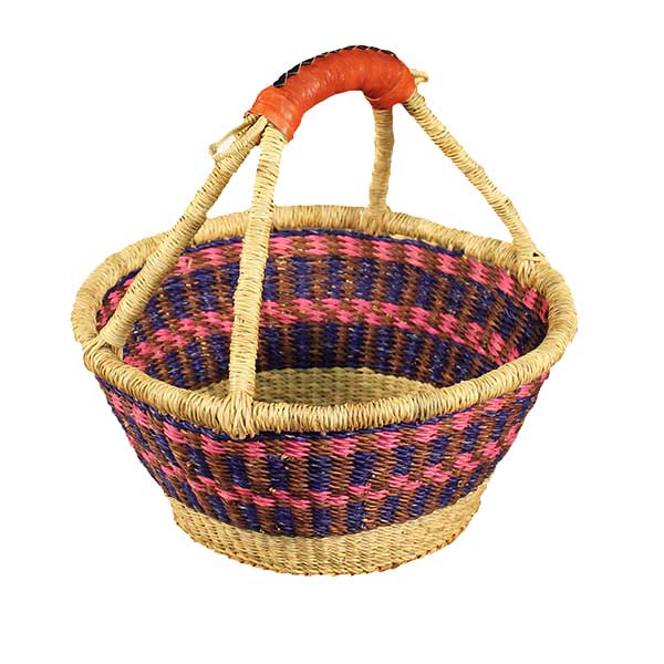 Bolga Fruit Basket, 13"-14"^