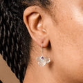 Khilana Amethyst Bloom Drop Earrings