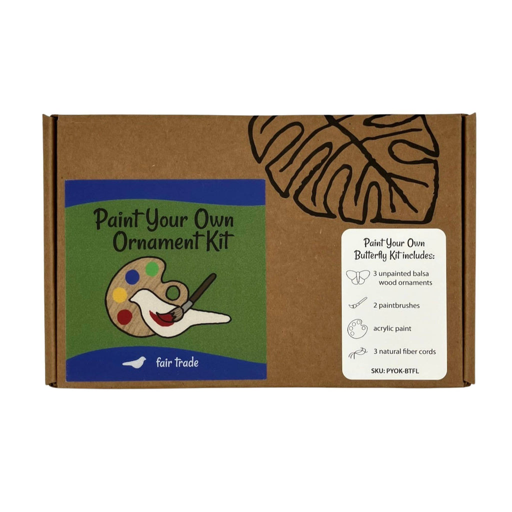 Paint Your Own Butterfly Ornament Kit