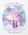 Recycled Paper Cards, "Tale To Tell Love"