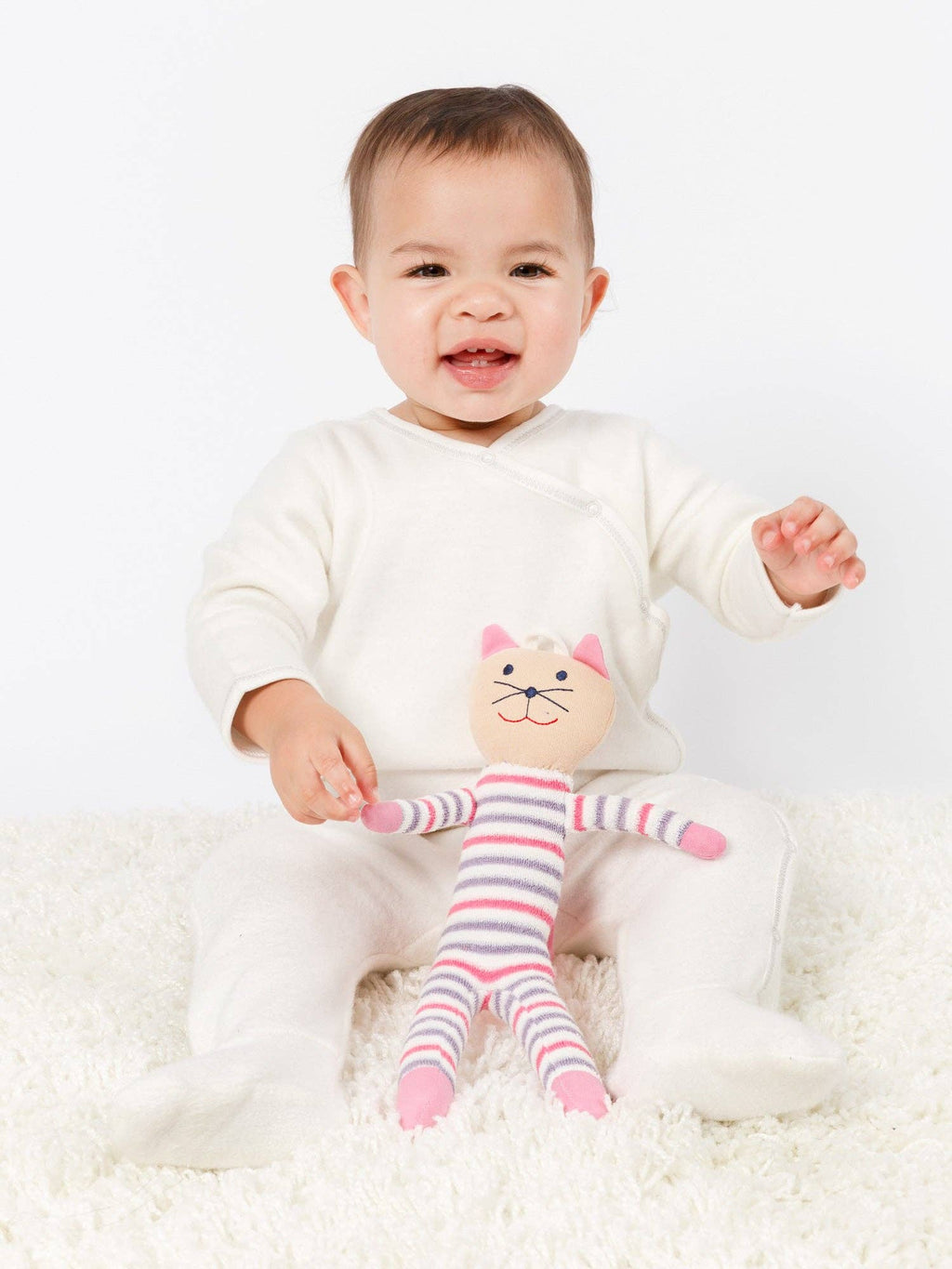 Organic Cotton Toy, "Scrappy Cat"^