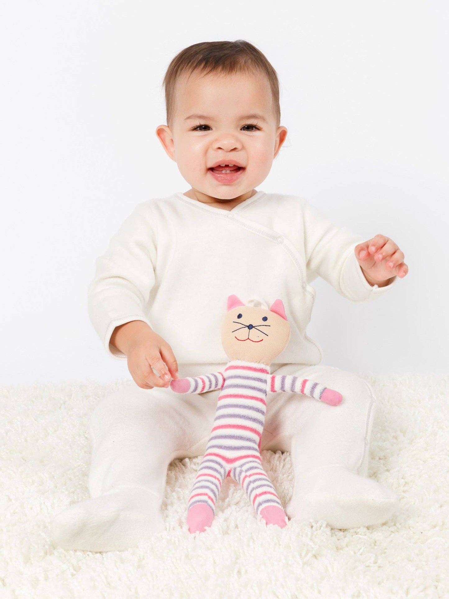 Organic Cotton Toy, "Scrappy Cat"^