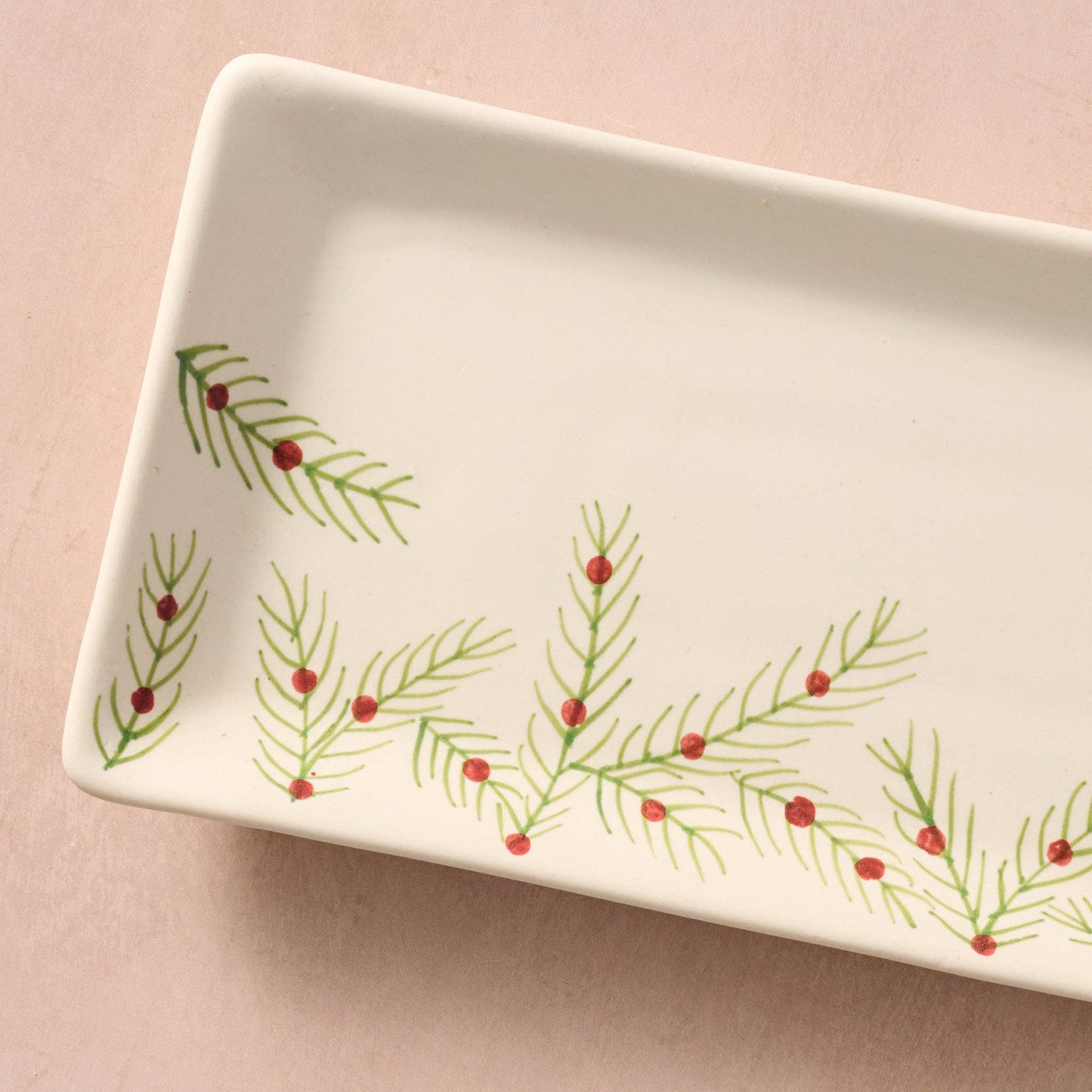 Sardee Holly Ceramic Serving Dish