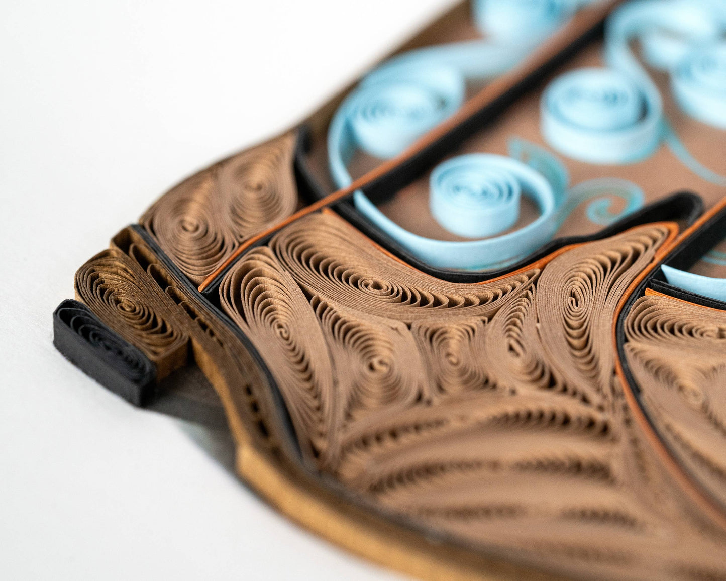 Quilled Greeting Card, "Cowboy Boots"