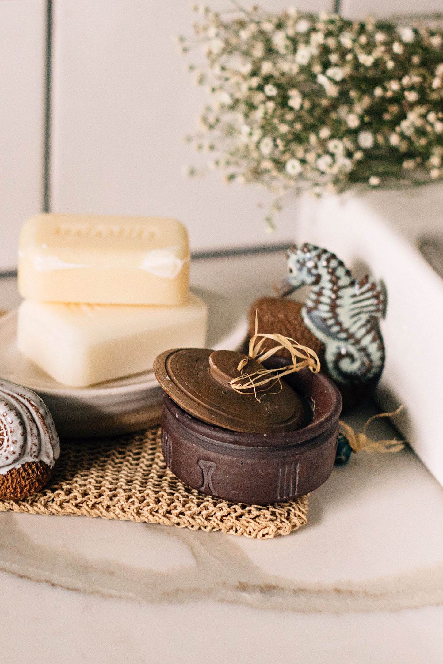 Shea Butter in Ceramic Jar