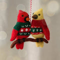 Dui Ugly Sweater Love Birds Ornament
