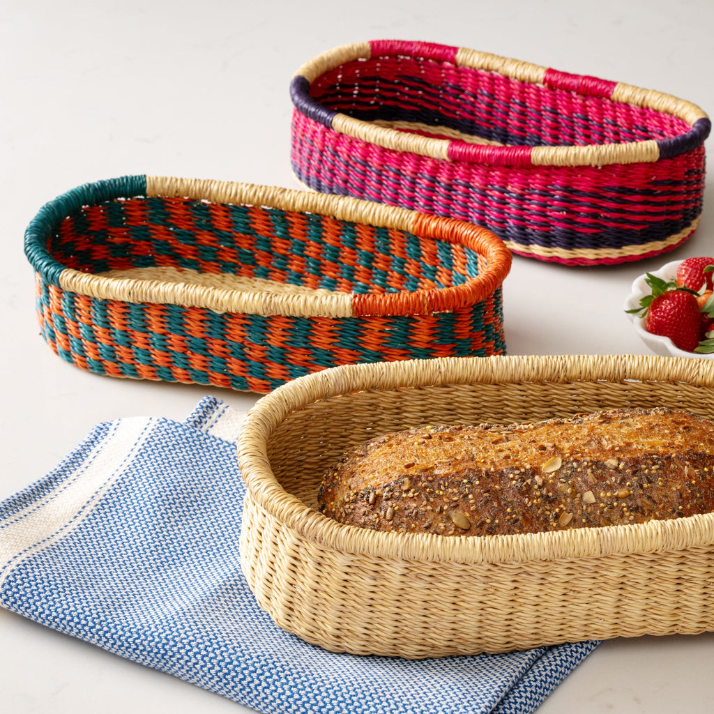 Ghana Breaking Bread Basket - Natural