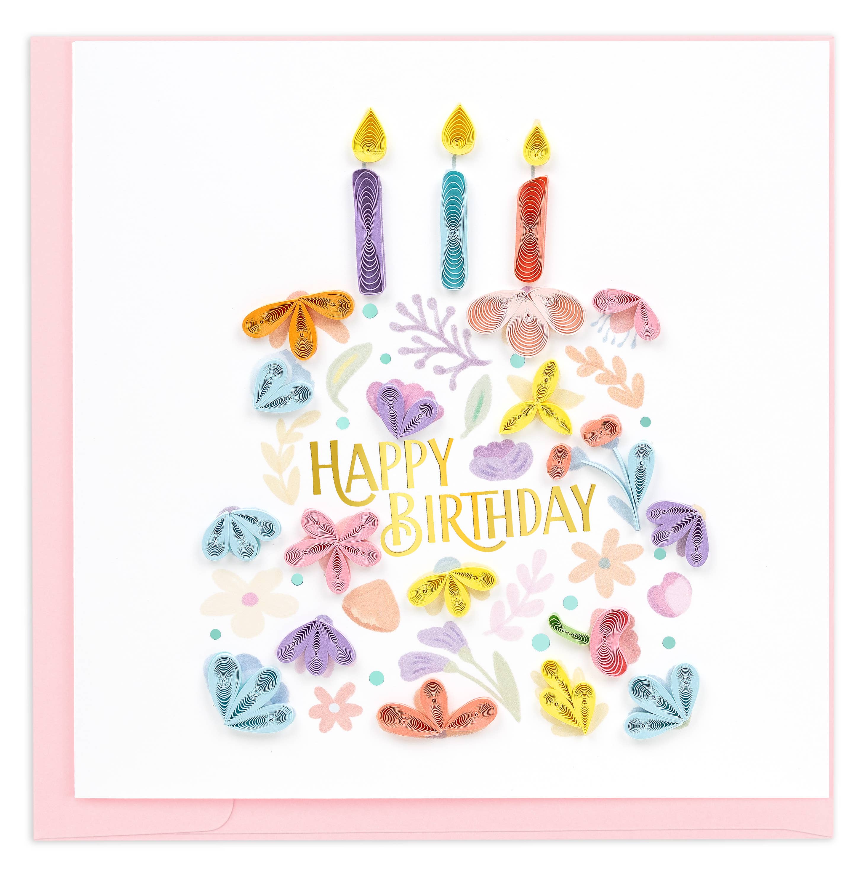 Floral Birthday Cake